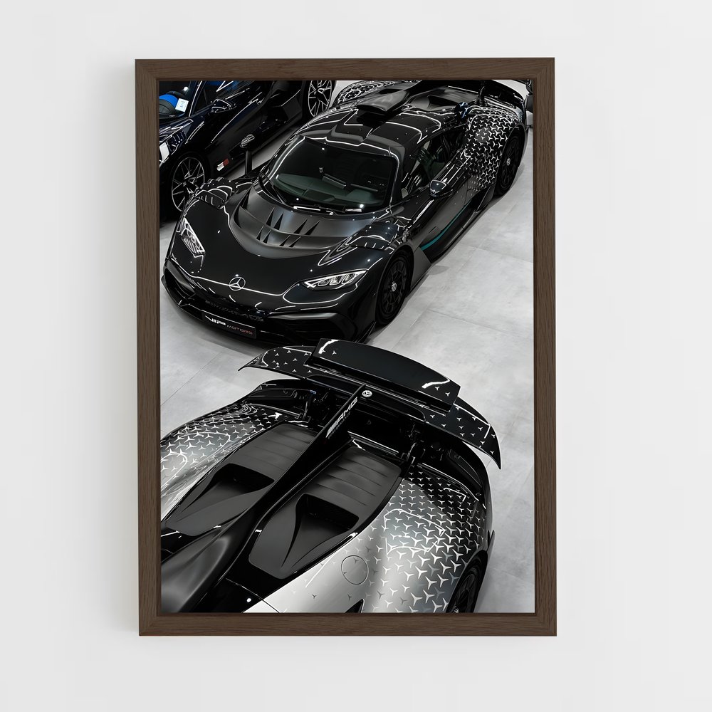 Poster splendide Amg one – affiche Mercedes (vue 5)